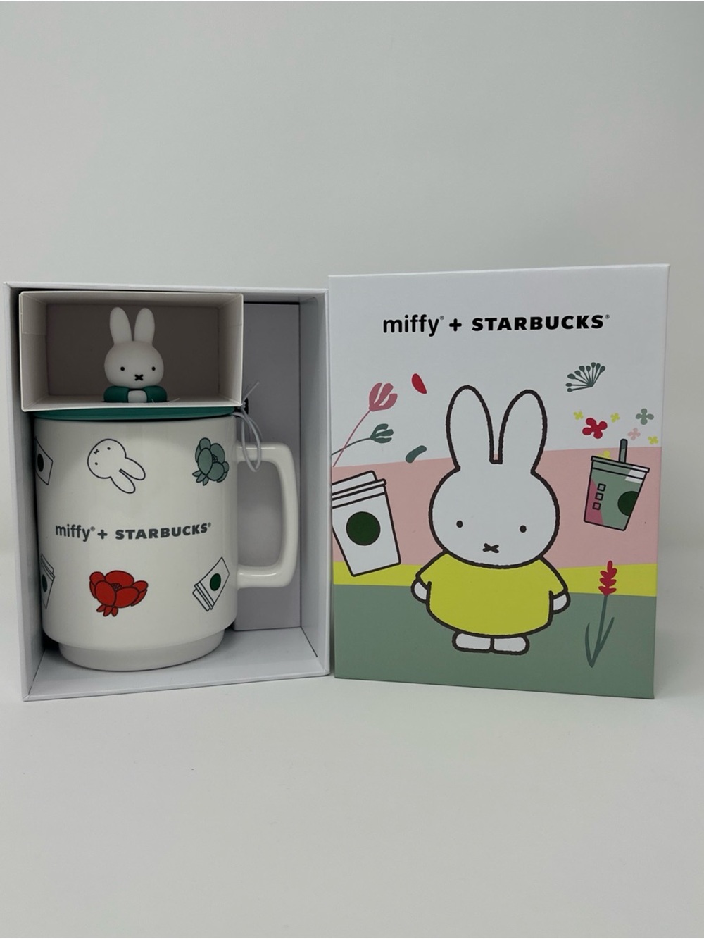 miffy + STARBUCKS Ceramic Mug with Bunny Lid